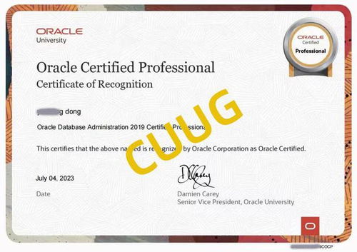 2023年OCP 19c認證培訓團報優(yōu)惠活動來襲，助您高效考證！